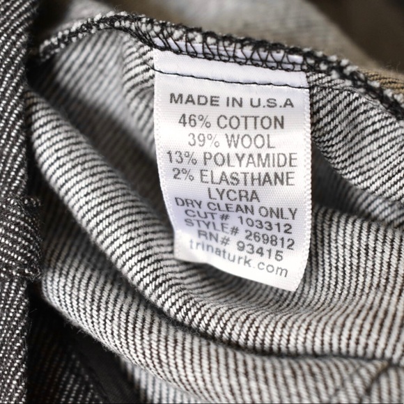 Trina Turk Wide Leg Cuffed Trousers - Picture 11 of 11